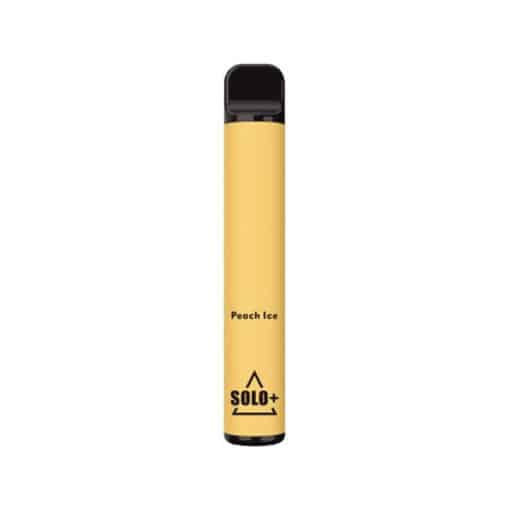 Vapeman Solo + Peach Ice Disposable Londonvapebar Vapeman Solo + Peach Ice Disposable Londonvapebar